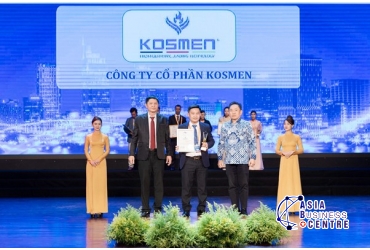 Kosmen đánh dấu bước tiến mới với danh hiệu Top 10 Thương hiệu tiêu biểu Châu Á 2023